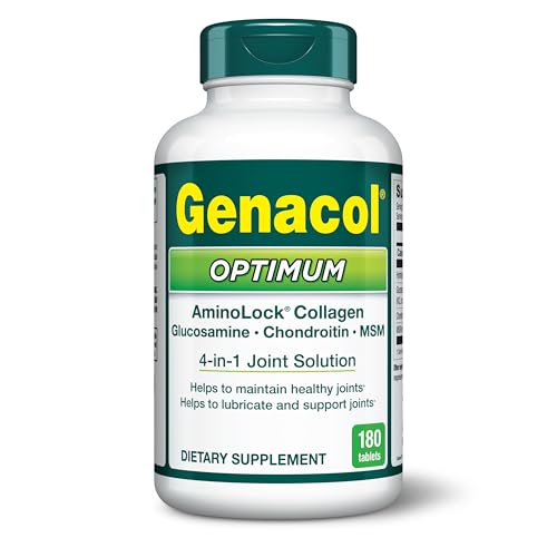 Genacol Optimum bottle front view ready for daily use