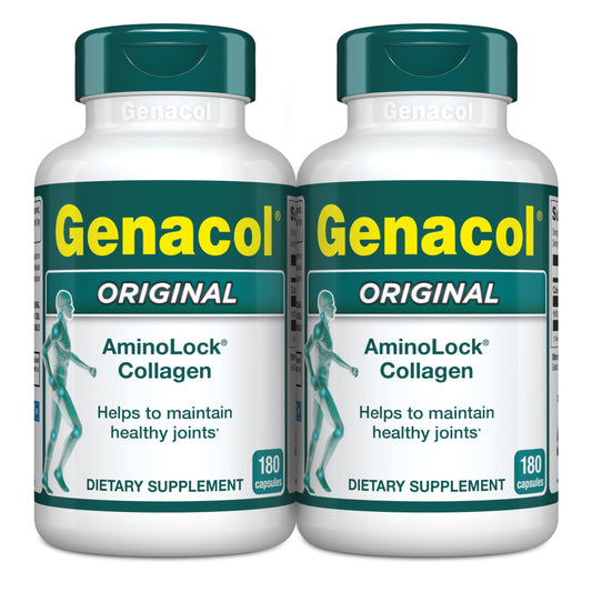 Genacol Original bottle front view highlighting daily joint support.