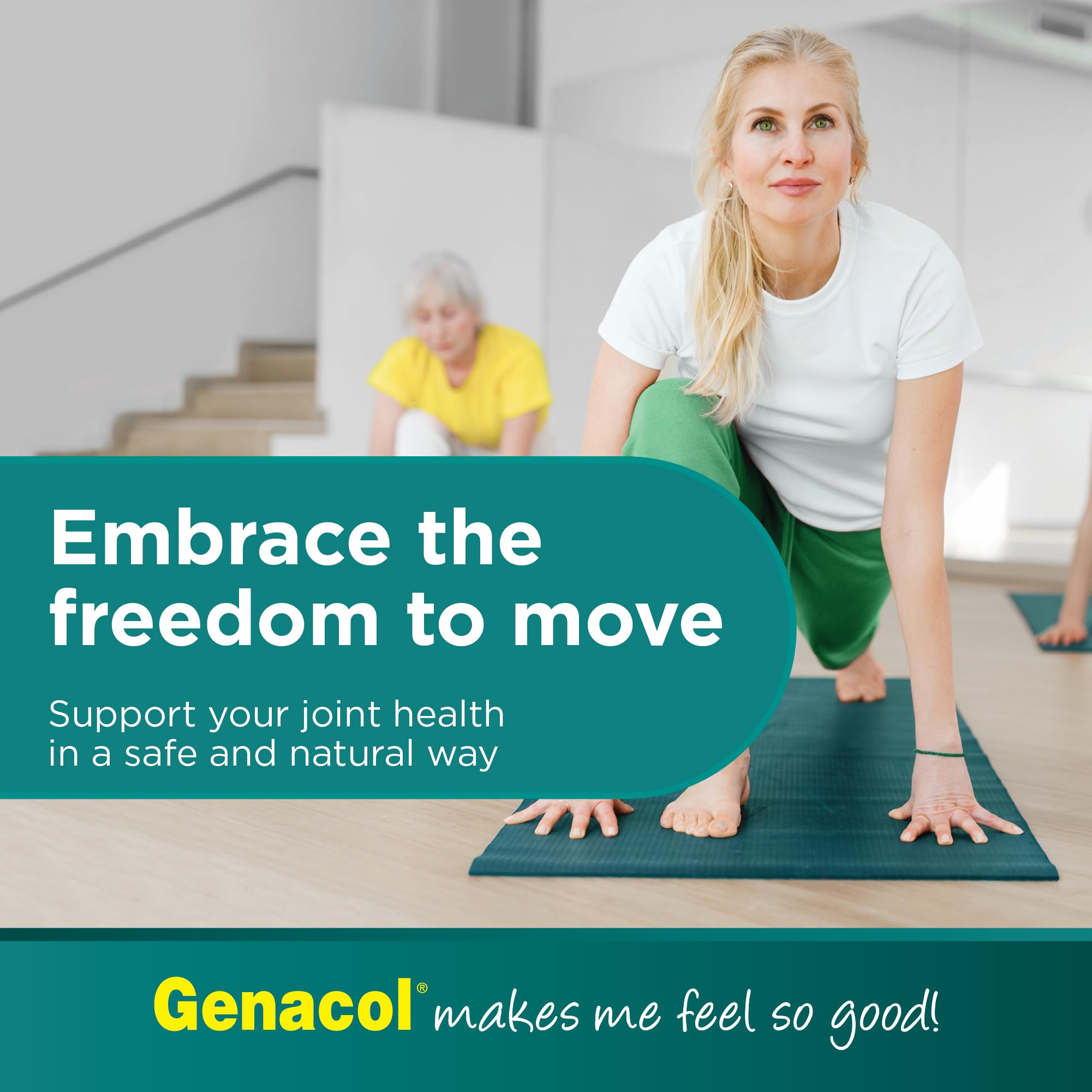 Genacol Original non-GMO label indicating premium ingredients.