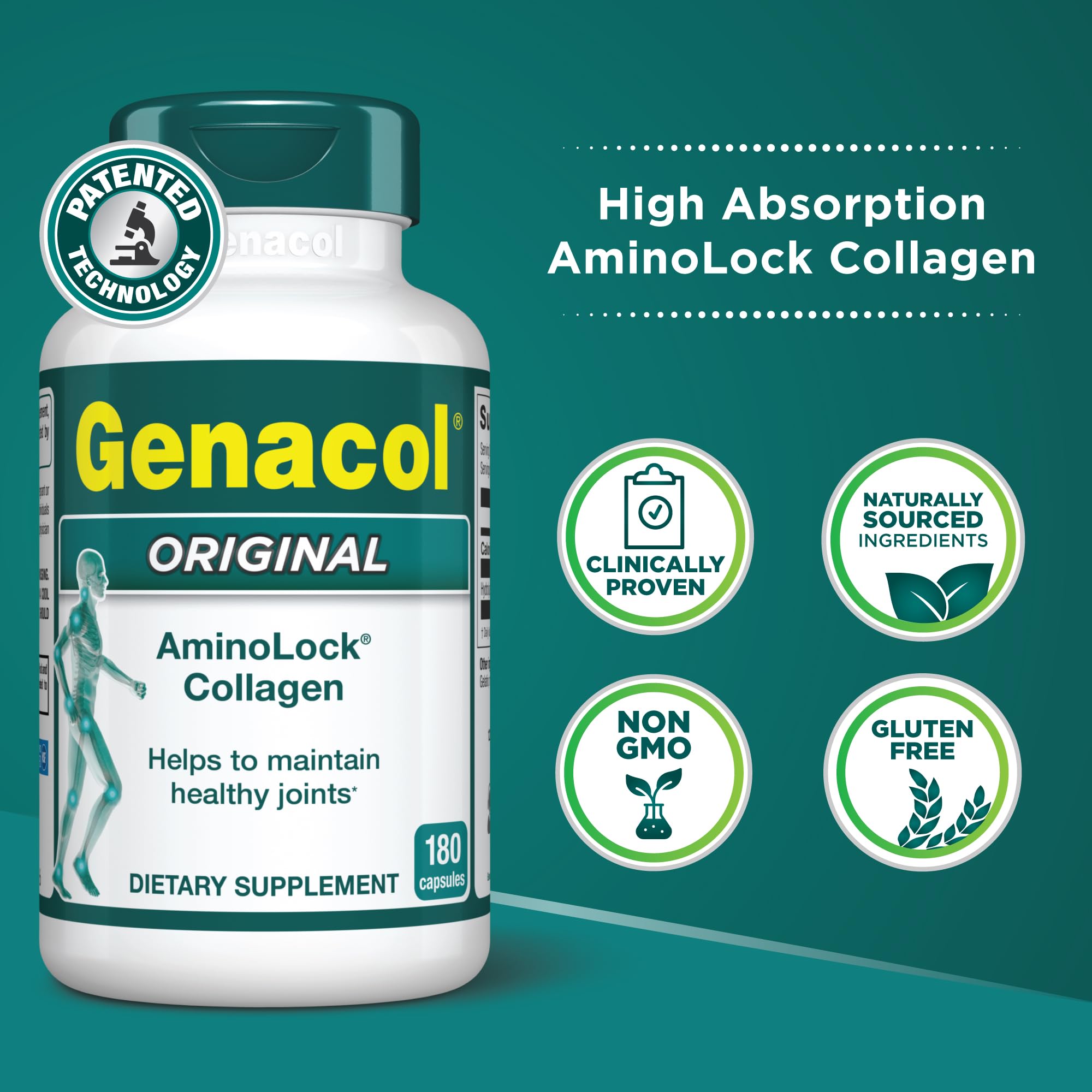 Genacol Original packaging box on a clean surface.