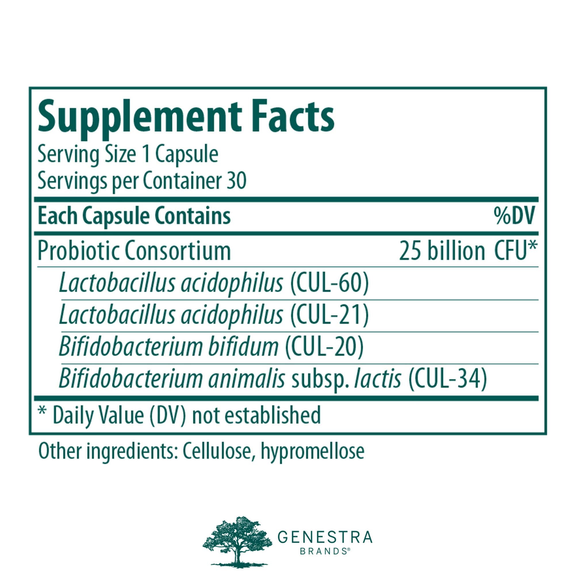 Genestra HMF Intensive capsules closeup for easy daily intake