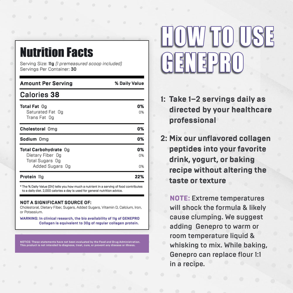 GENEPRO GEN. 3 pouring protein powder into glass for a quick mix.