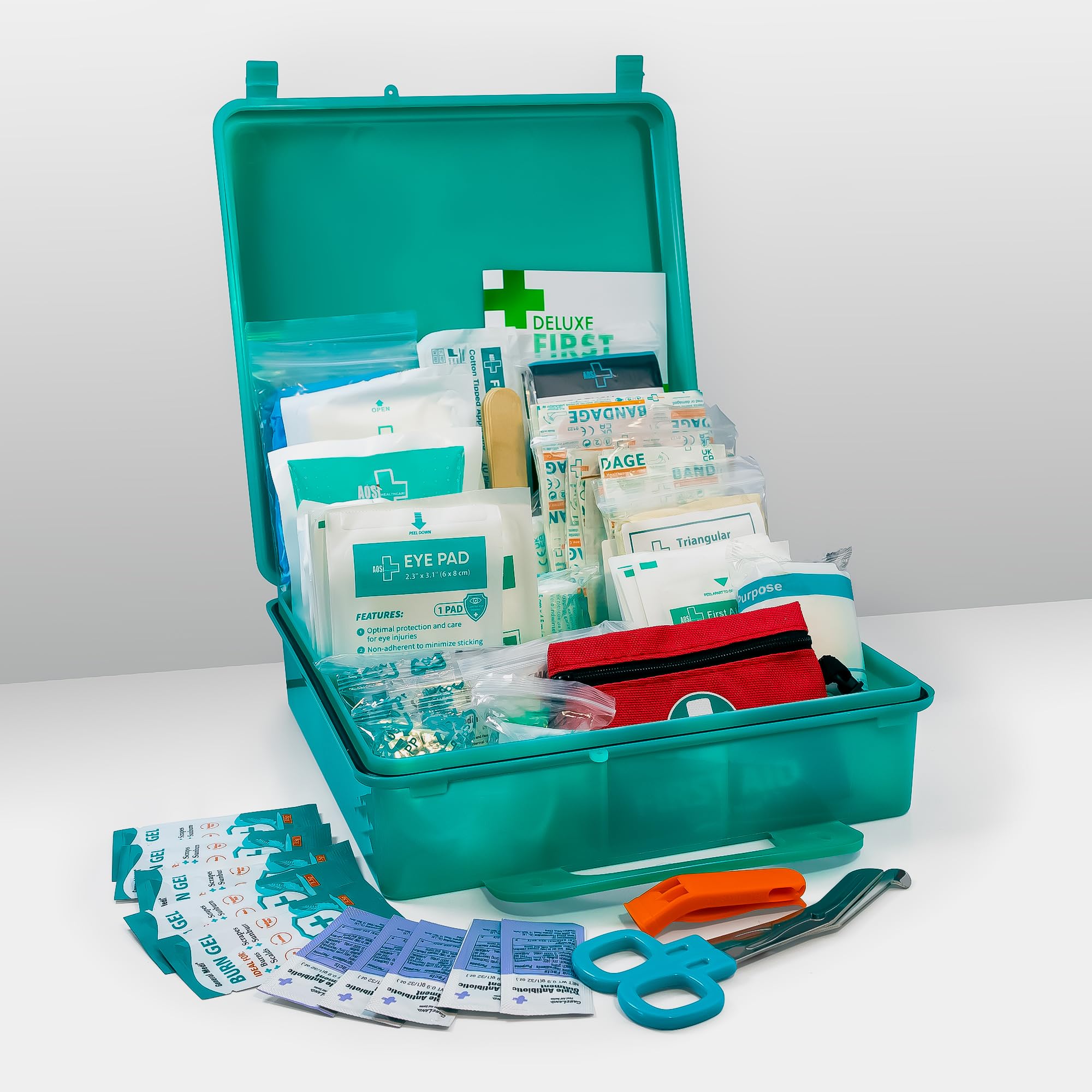 General Medi outdoor camping kit with a durable case.