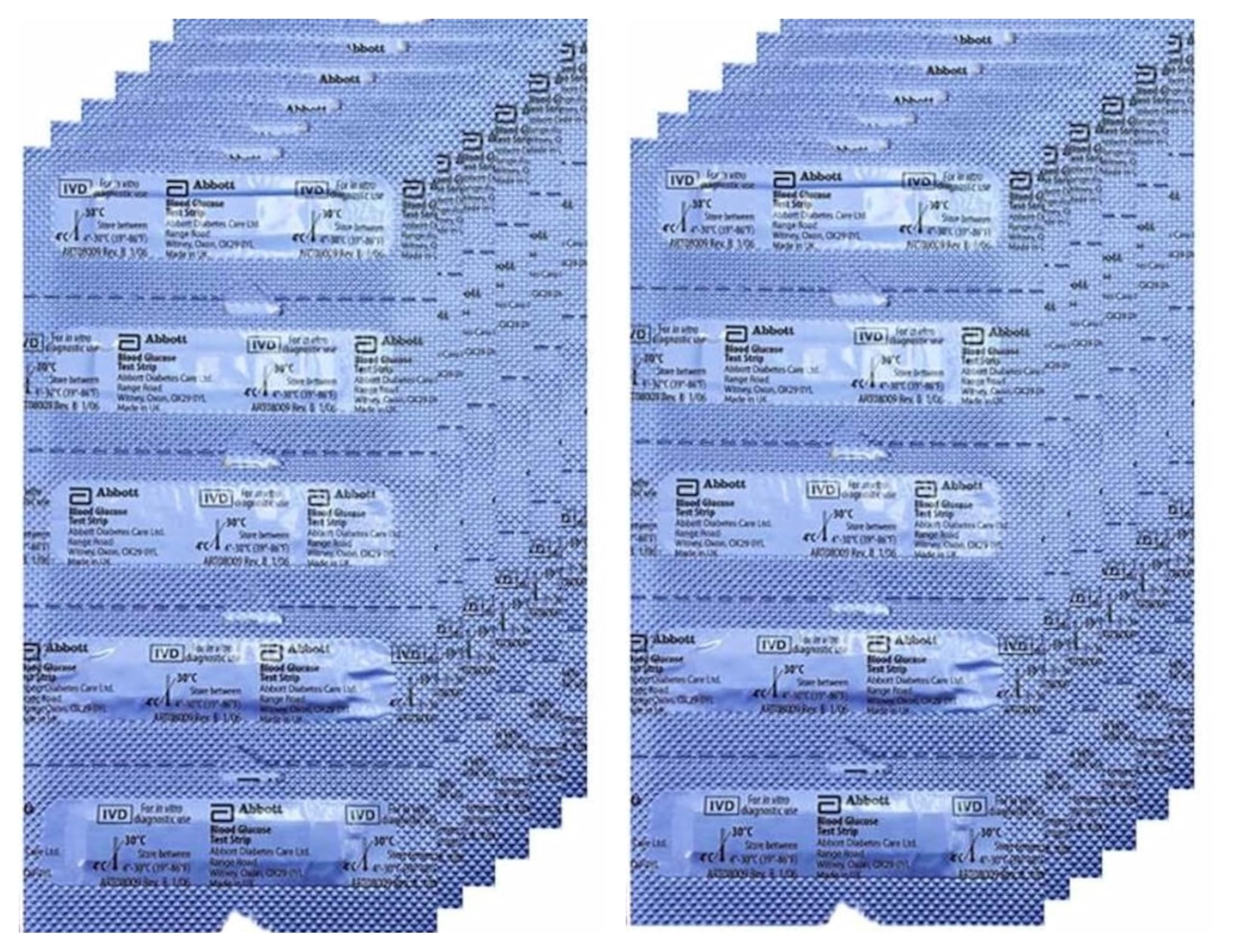 Generic 100 Strips Precision Blood Glucose test strip for convenient home monitoring.