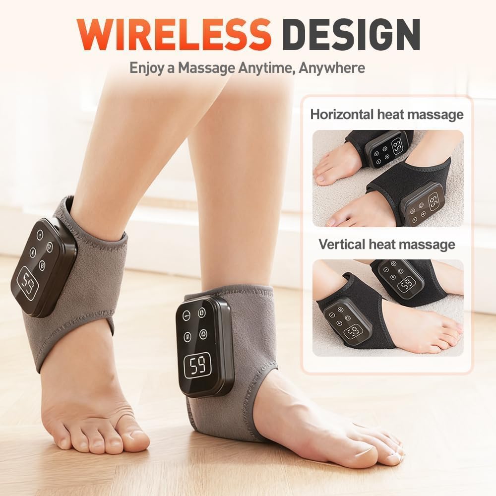 Generic 2PC Massager portable for travel and office use.