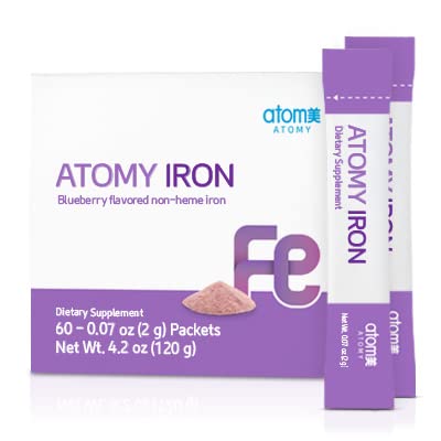Generic A.T.O.M.Y. Iron blueberry stick on-the-go iron support