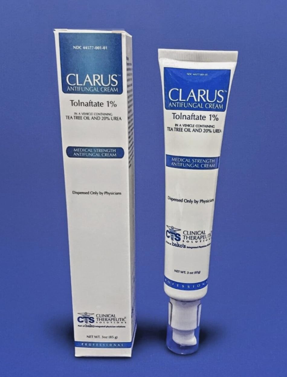 Generic Antifungal Cream Clars tube front showing smooth, non-greasy formula for daily skin care