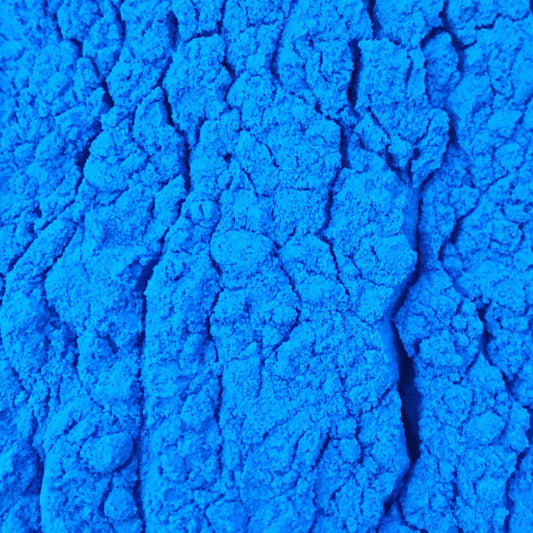Generic Blue Spirulina Powder scoop demonstrates easy measuring for recipes.
