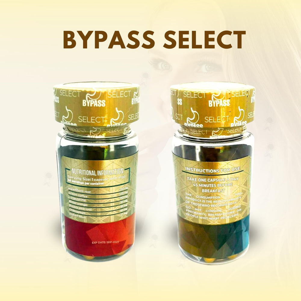 Generic Bypass Select capsules visible for easy daily dosing