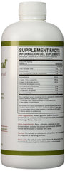 Generic Calorad Advanced bottle back label noting enhanced absorption via cold enzymatic processing.