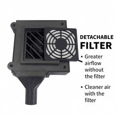Generic CPAP hose dryer compact portable form fits home and travel.
