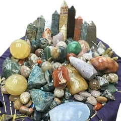 Generic crystal variety pack offers diverse patterns and energy for collectors.