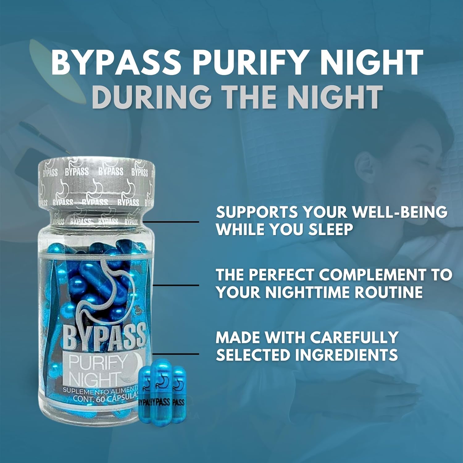 Generic Dendas Bypass Select bottle ready for morning routine.