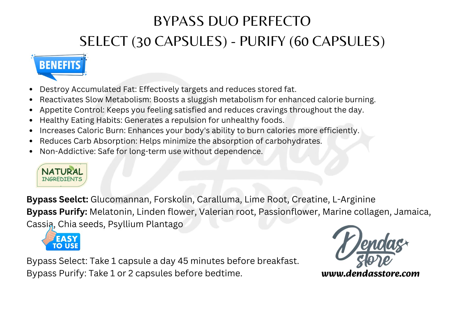 Generic Dendas Duo Pack in use during daily activities and wind-down.