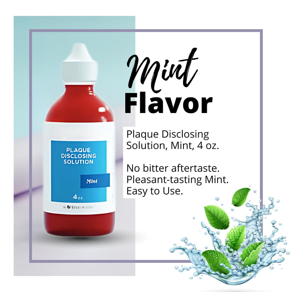 Generic Disclosing Solution cotton applicator demonstrates easy application.