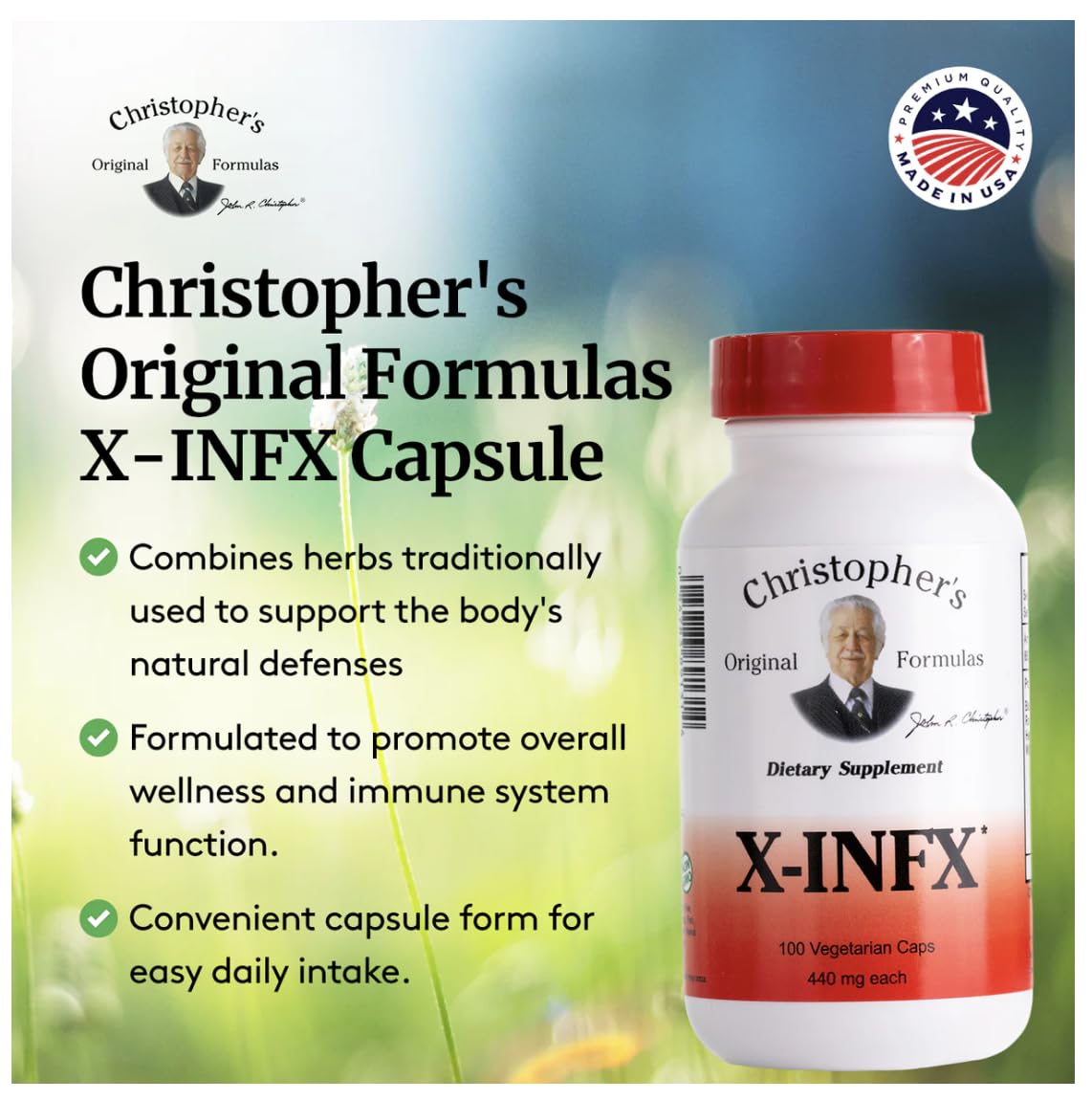 Generic Dr. Christopher’s cleansing-focused products invite a natural routine.