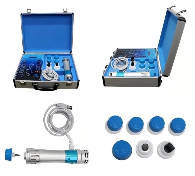 Generic Extracorporeal Shockwave packaging, compact and gift-ready.