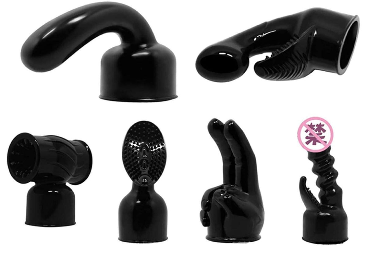 Generic fashion forward massage wand attachment with soft silicone cover for smooth sessions