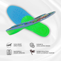 Generic FP Kingfoam Elite Pro insoles trim-to-fit design fits most shoes.