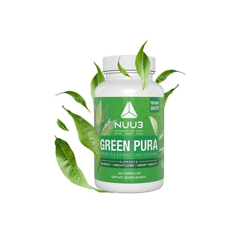 Generic GreenPura bottle with capsules for immune support and daily wellness