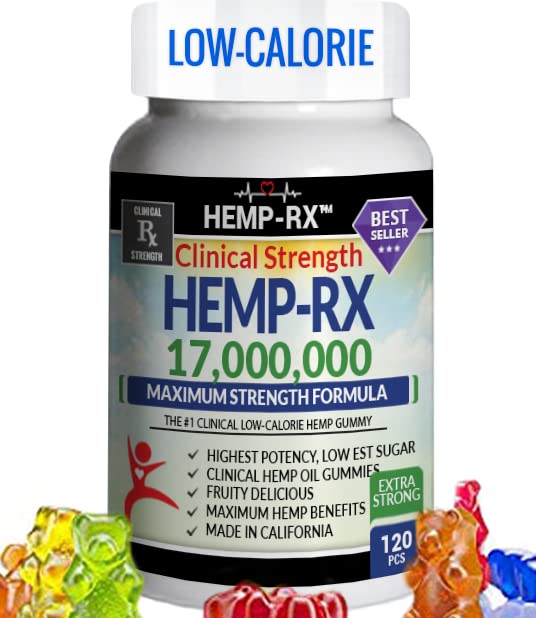 Generic Gummies bottle shows a high-strength formula for daily comfort.
