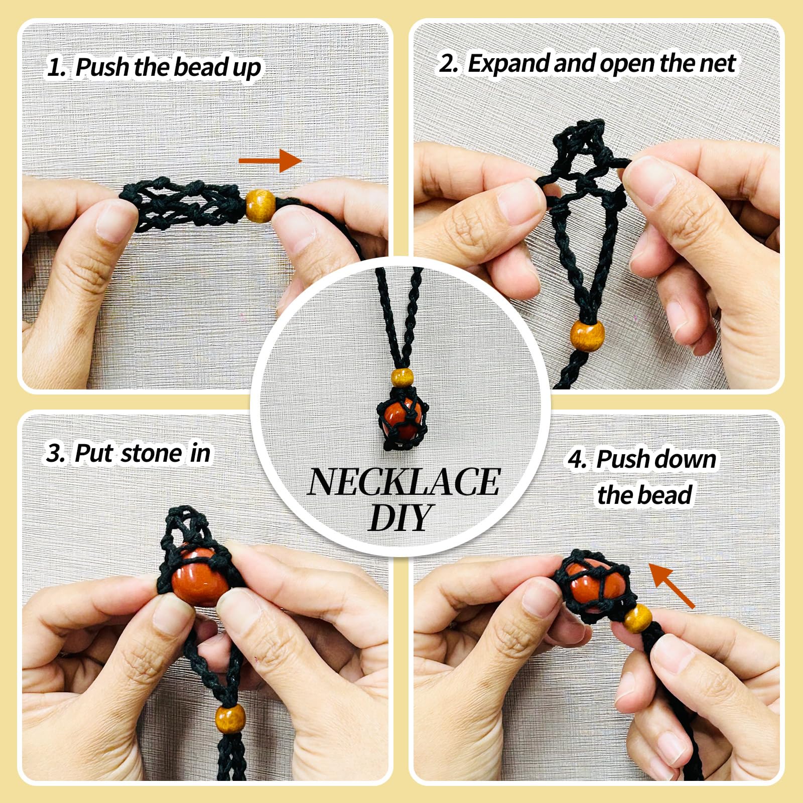 Generic Healing Crystals Kit crystal leaflet guiding mindful practices and care.