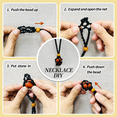 Generic Healing Crystals Kit crystal leaflet guiding mindful practices and care.
