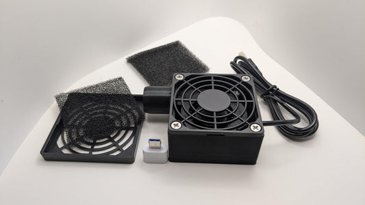 Generic Hose Dryer demonstrates airflow through the hose for efficient drying