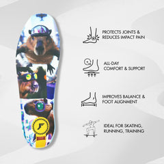 Generic Kingfoam Elite Pro FP Insole TPU layer for durable wear.