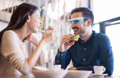 Generic Light Therapy Glasses help ease travel fatigue and jet lag exposure.