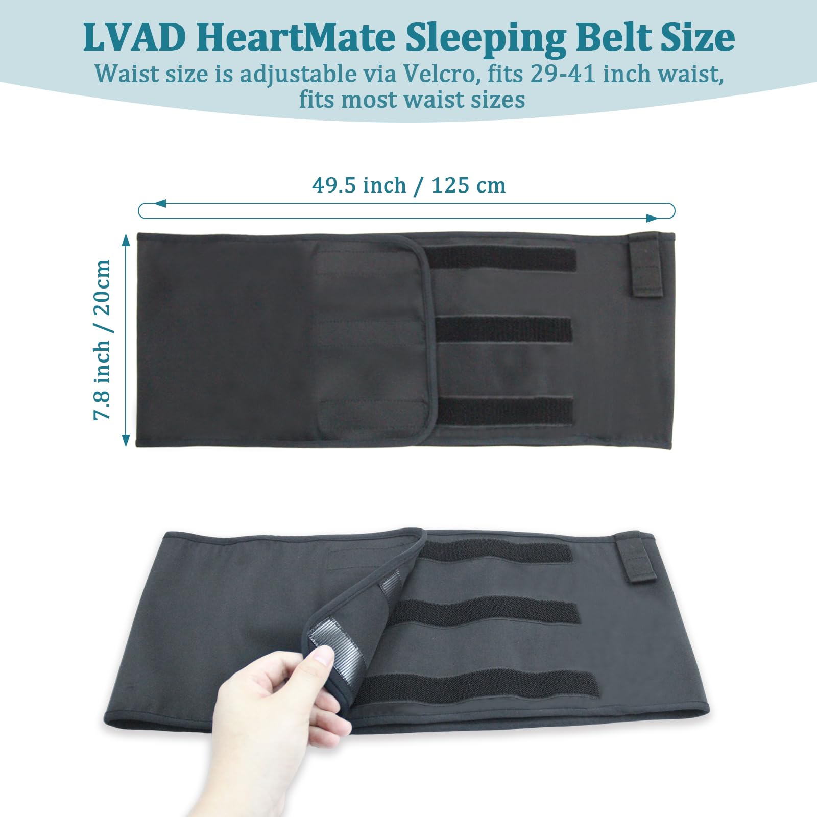 Generic LVAD Sleep Belt 30-48-in length fits most waists
