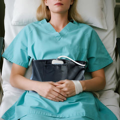 Generic LVAD Sleep Belt enhances night rest with stable cables