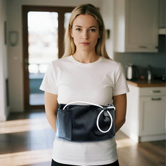 Generic LVAD Sleep Belt travel-friendly design for discreet use