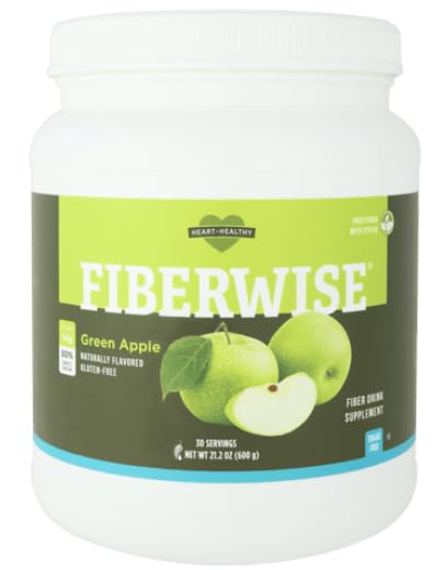 Generic Melaleuca FiberWise Green Apple with Stevia bottle for a convenient daily fiber routine.