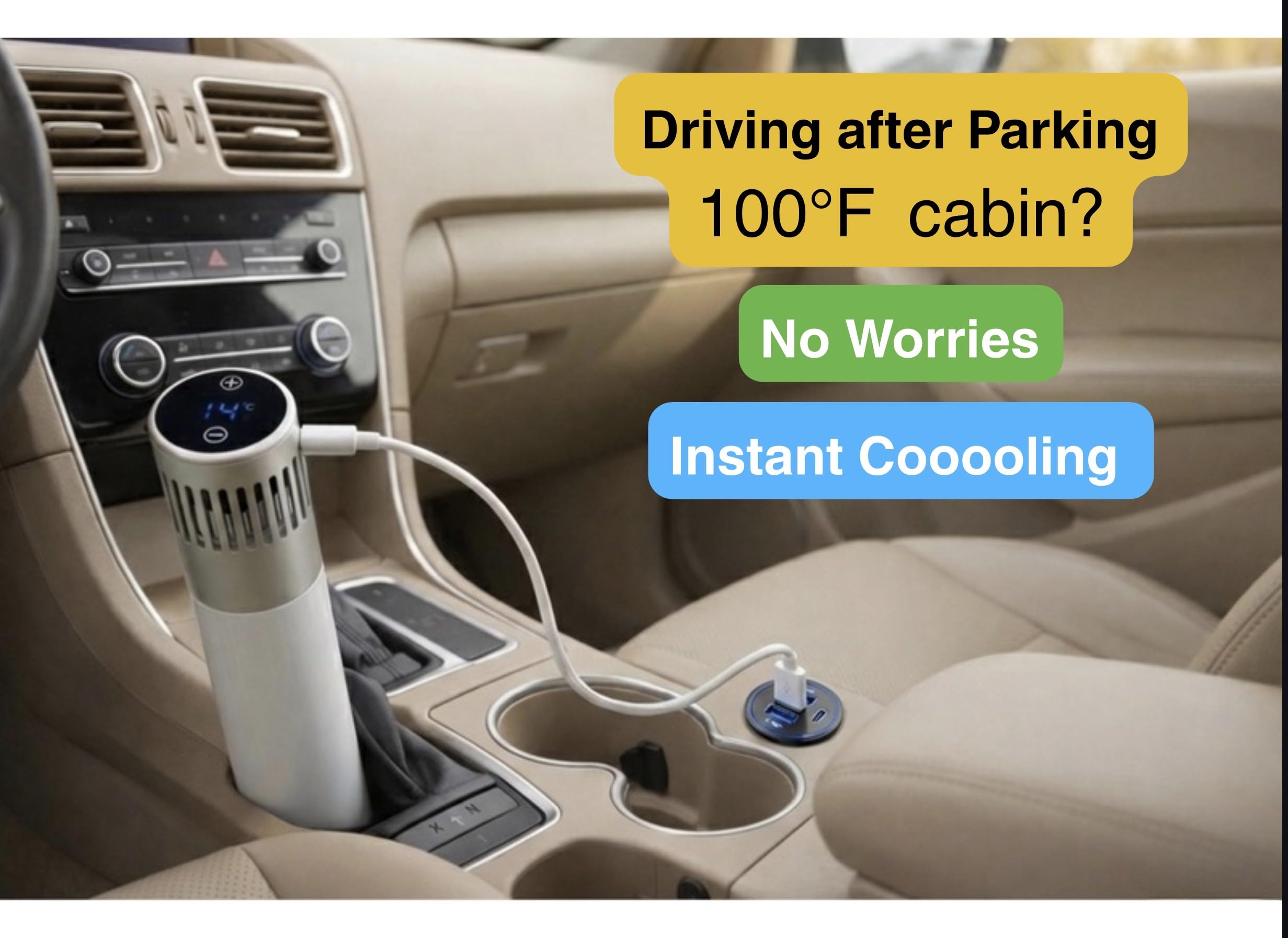 Generic Mini Insulin Cooler digital display lets you monitor temperature easily