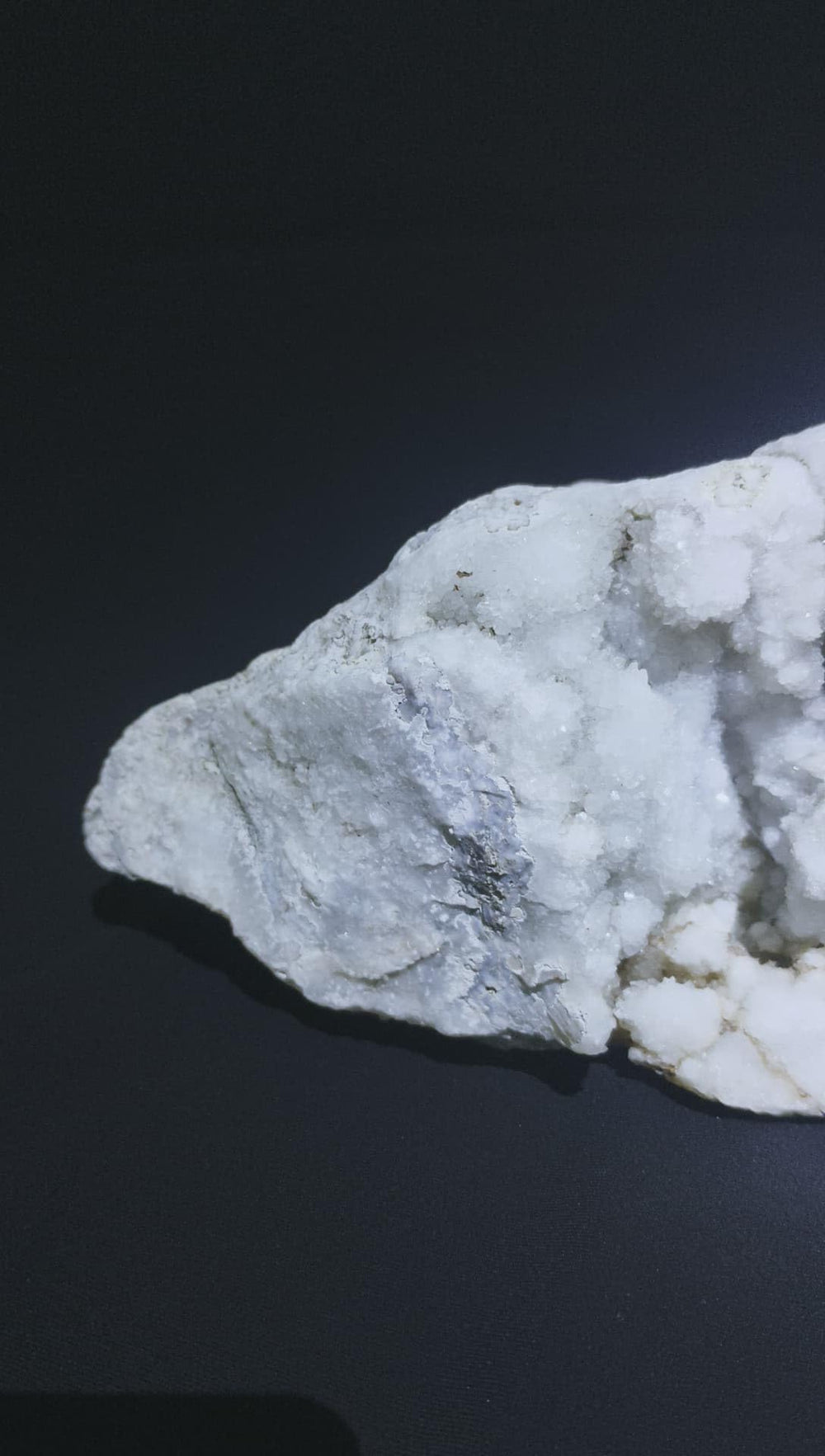 Generic Okenite Druzy Crystal Cluster designed for energy work in healing spaces.