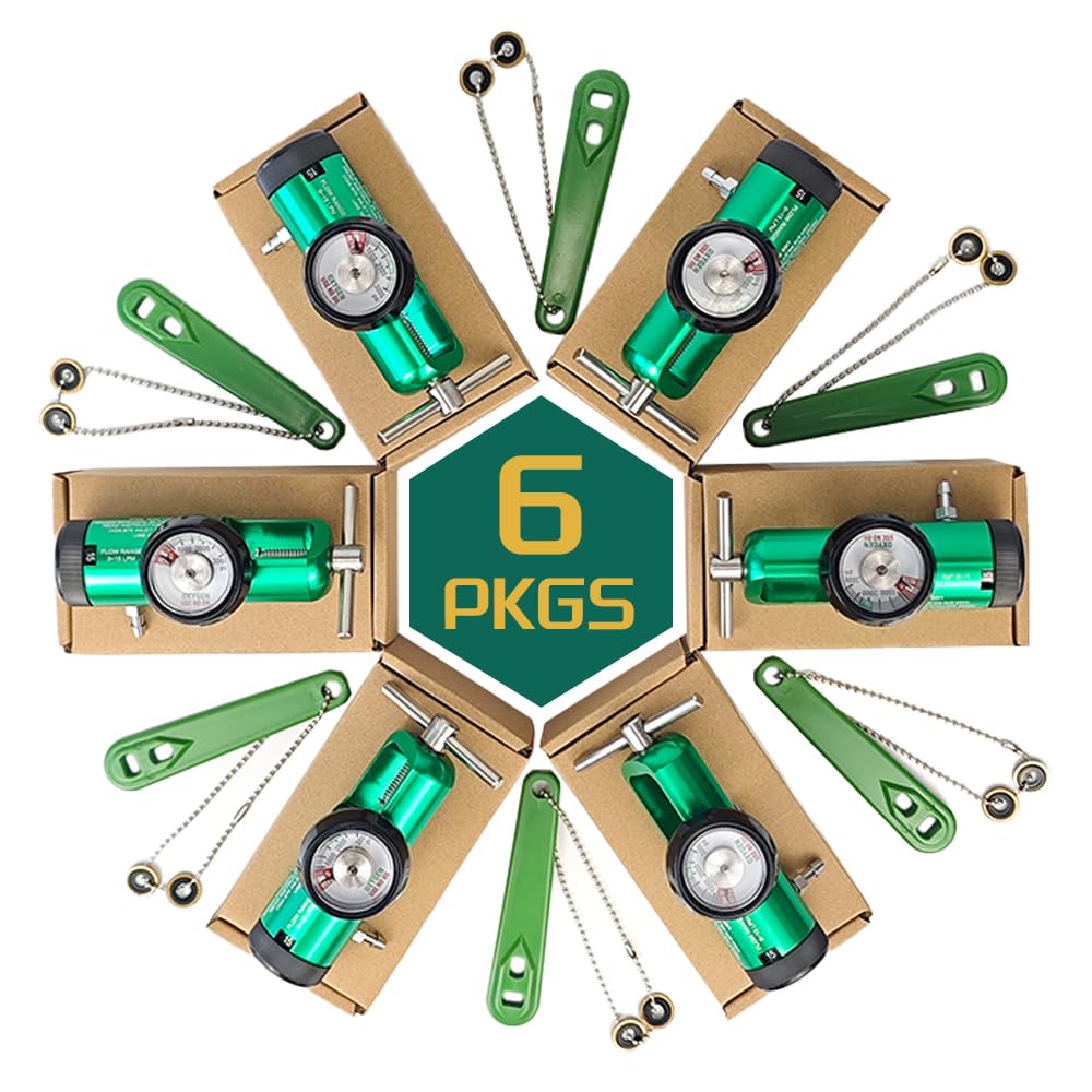 Generic Oxygen Regulator with CGA870 connection for stable gas delivery.