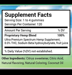 Generic packaging wide view features an economical large bottle design.