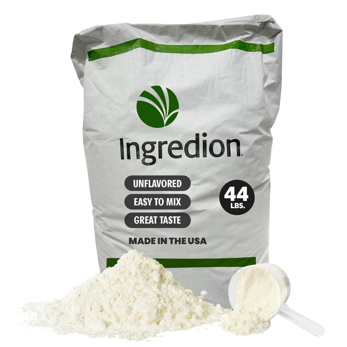 Generic Pea Protein Isolate bulk bag with resealable pouch for easy on-the-go nutrition.