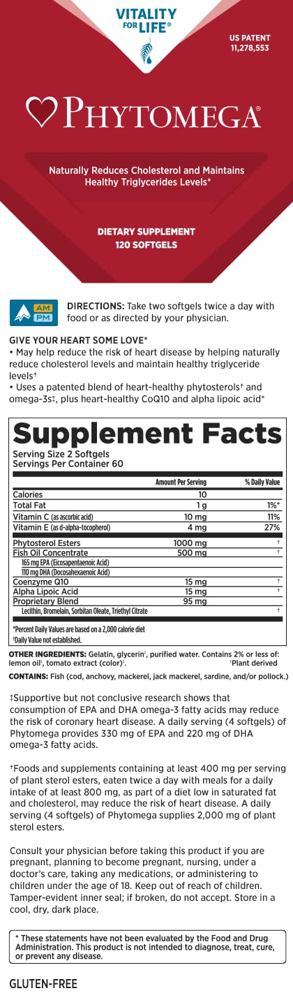Generic Phytomega close up of softgels emphasizing antioxidant support for daily health