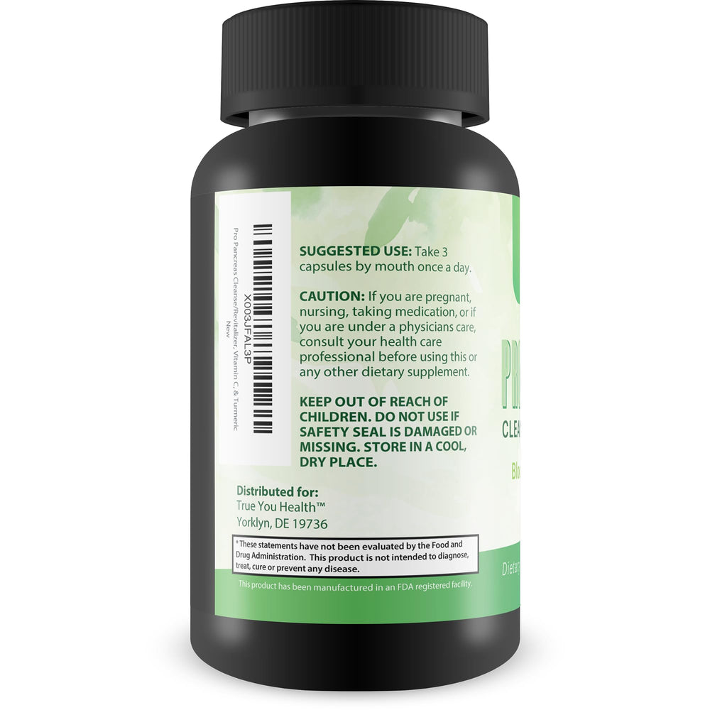 Generic Pro Pancreas Cleanse box packaging conveys premium quality