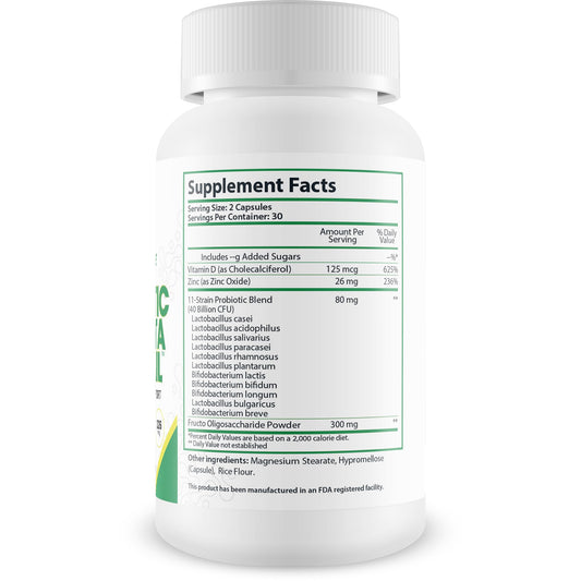 Generic Probiotic Keravita Pro Nail capsules pack shows easy-to-take daily support.