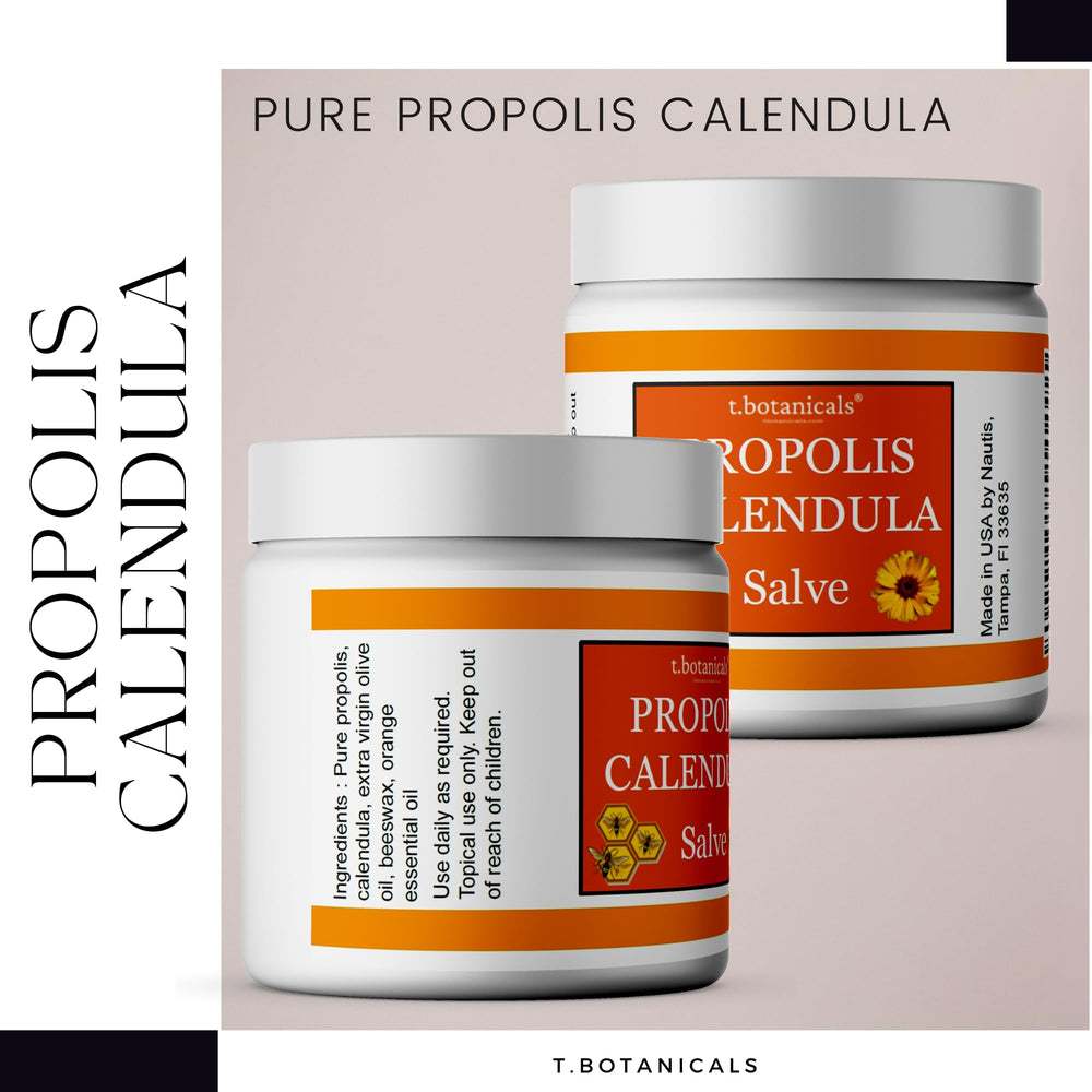 Sunburn aftercare with soothing, non-irritating salve.