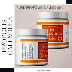 Sunburn aftercare with soothing, non-irritating salve.