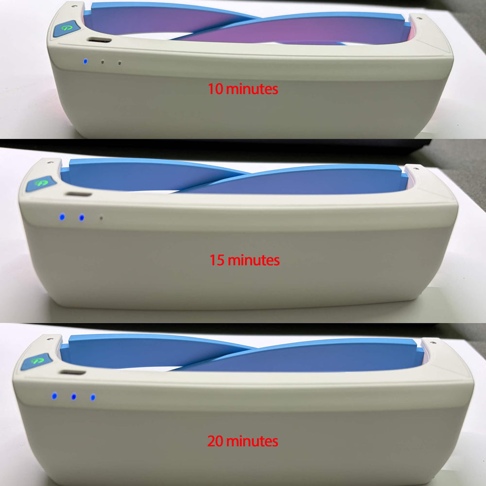 Generic Red Light Therapy Glasses portable design suitable for reading or watching