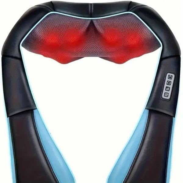 Generic Shiatsu neck and back massager with heat front view for deep relaxation