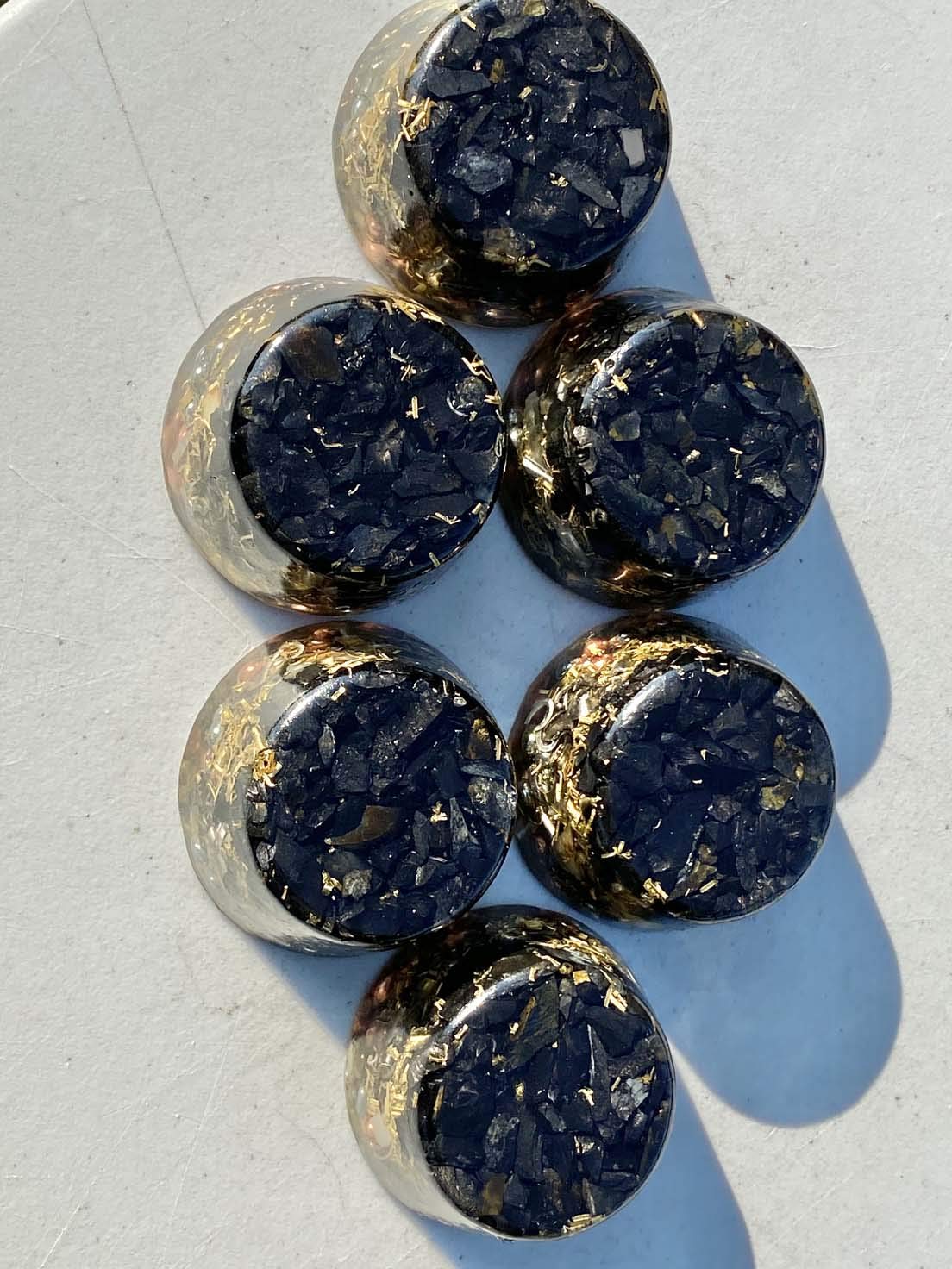 Generic Shungite Elite Noble tower buster package visible, ideal gifting for energy focus.