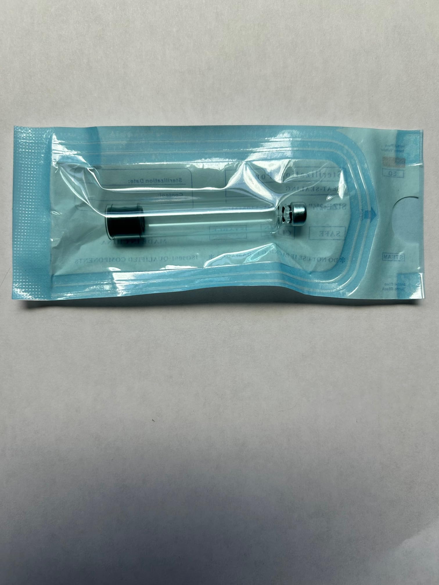 Generic sterilization verification photo with independent lab results for confidence.