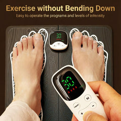 Generic foot relaxation mat at desk setup for post-work comfort.