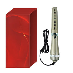 Generic Terahertz Wand close-up showing warm heat settings for muscle comfort.